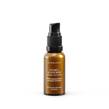Junglück Vitamin C Augencreme 20 ml in Braunglasflasche